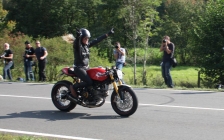 Glemseck 101 cafe racer 2014 motorcycle touring holiday -